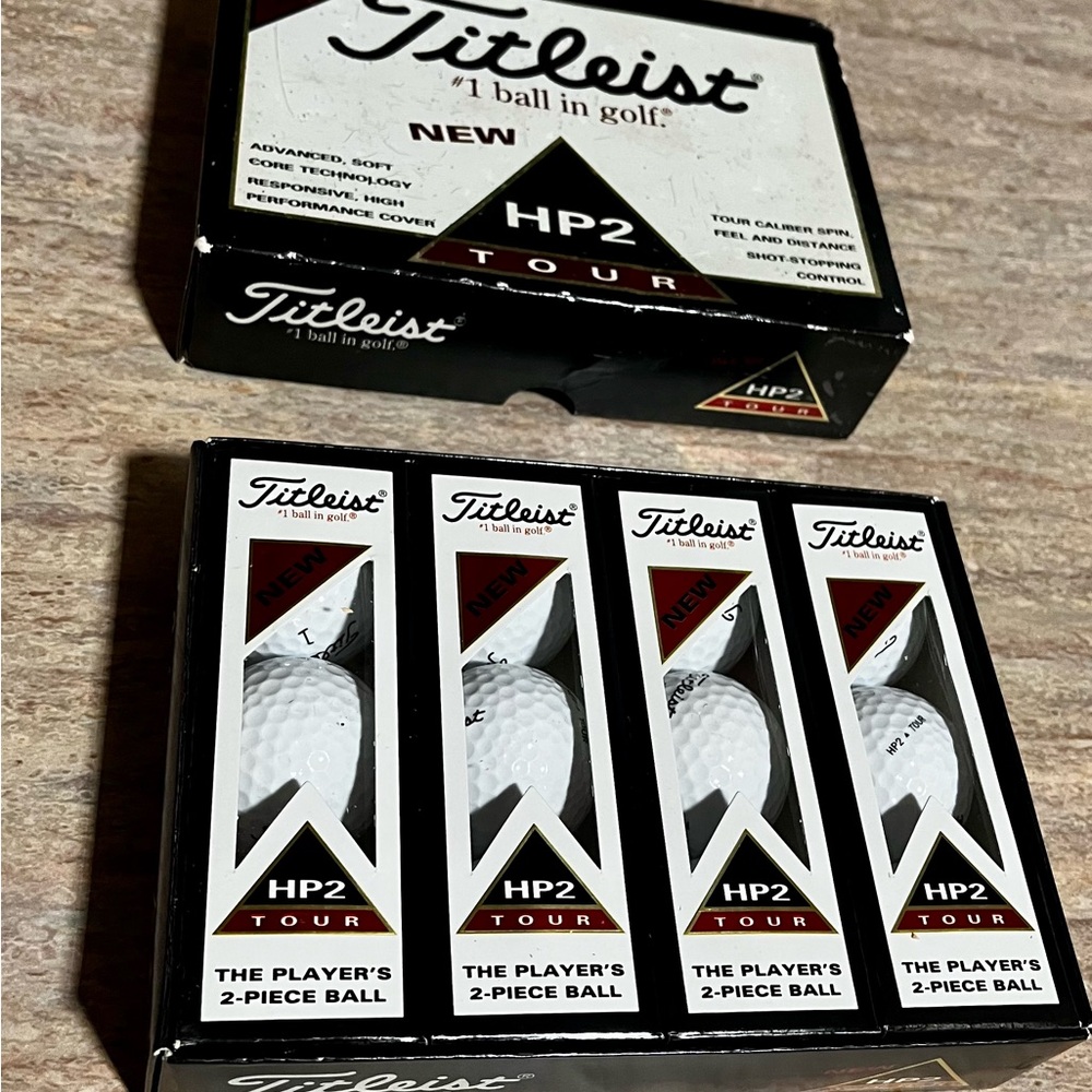 Titleist HP2 Tour golf balls set